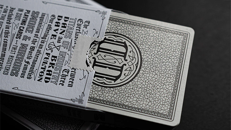 Smoke & Mirrors x Fulton (White) Playing Cards by Dan & Dave image 3