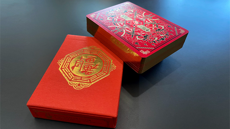 Geung Si: The Torpor (Red) Playing Cards by HypieLab image 0