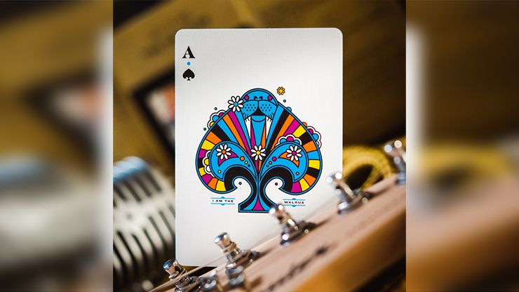 Beatles: Special Edition (Black) Playing Cards by Theory11 image 3