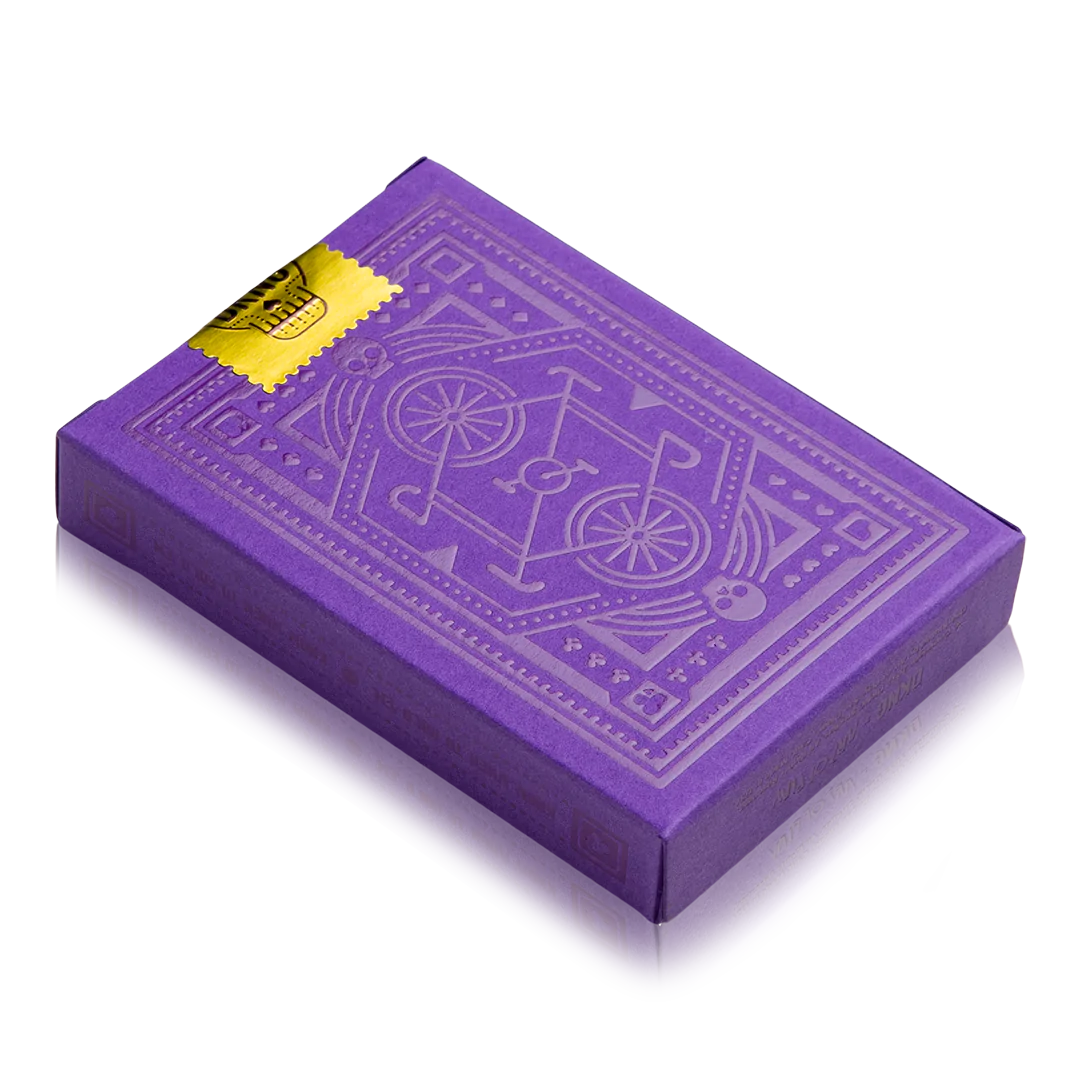 DKNG Purple Wheels Playing Cards Art of Play image 4