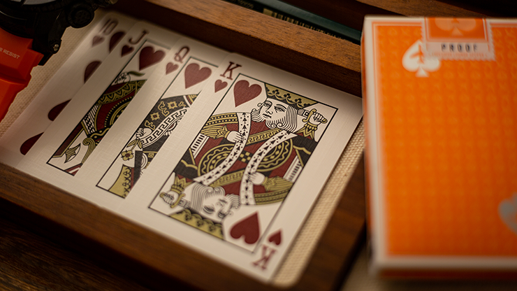 Lounge Edition Limited (Hangar Orange) Playing Cards by Jetsetter image 3
