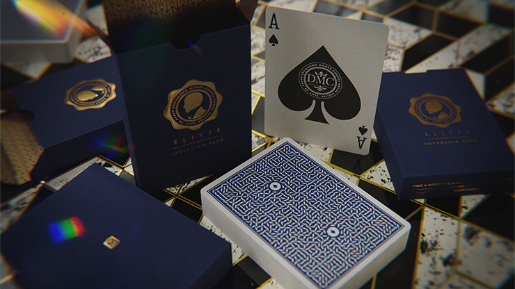 DMC: Elites V4 (Sovereign Blue) Playing Cards image 5
