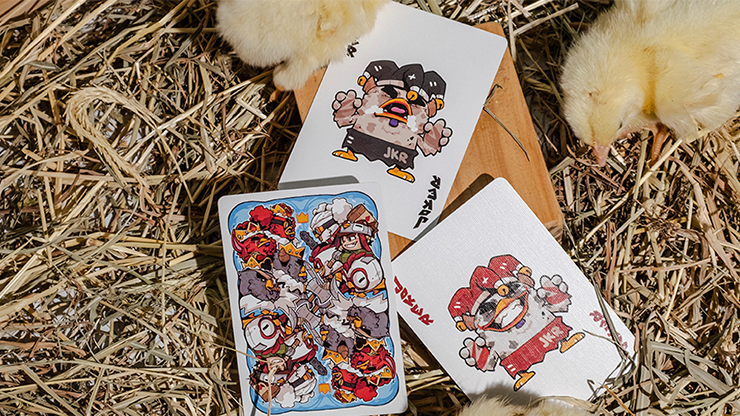 Bicycle: Chicken & Crowns Playing Cards by RunIt Decks image 4