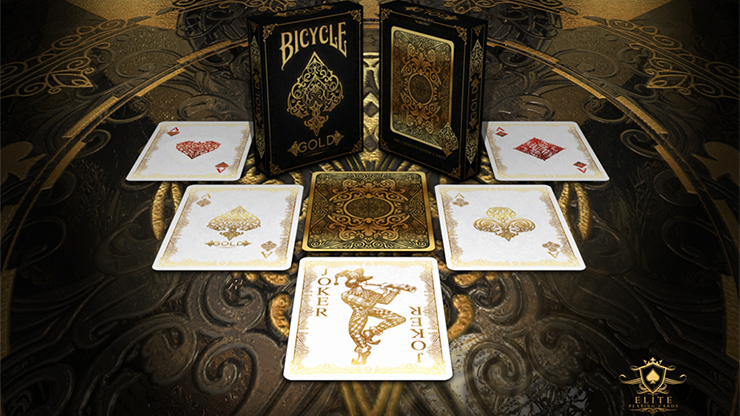Bicycle: Gold Playing Cards image 1