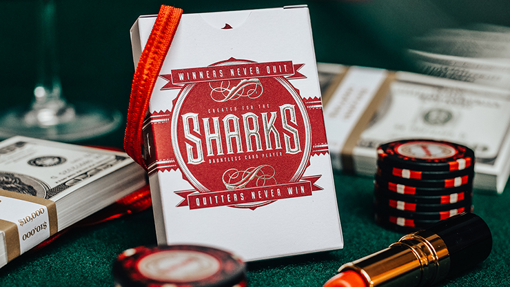 DMC: Sharks V2 Playing Cards image 0