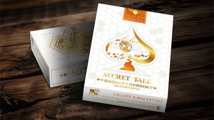 Secret Tale: Ragnar (Mini White Bee) Playing Cards by Dutch Card House image 0