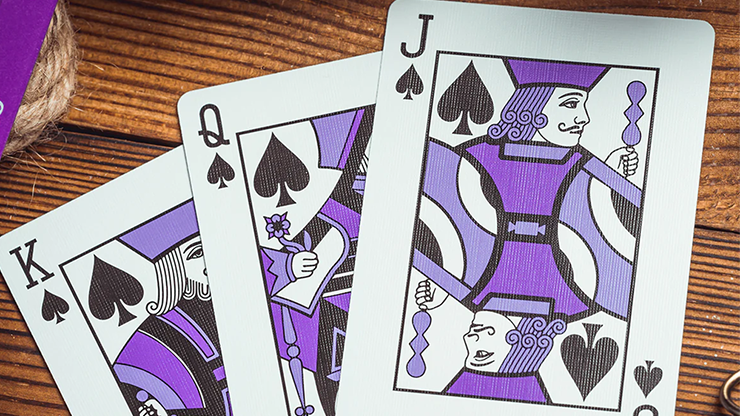 Smoke & Mirrors V9 (Purple) Playing Cards by Dan & Dave image 3