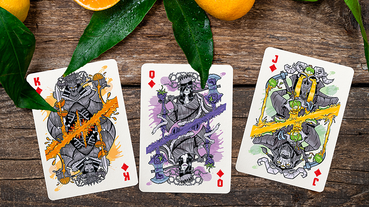 Juic'd Playing Cards by Howlin' Jacks image 3