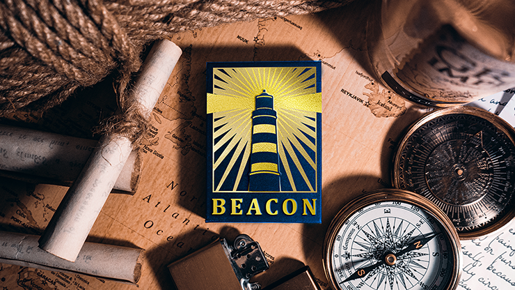 Lighthouse Beacon Playing Cards by Emily Sleights image 0