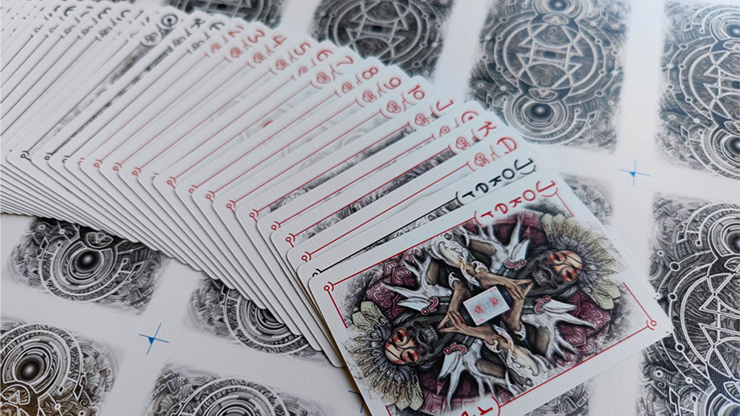 Bionic Blossom: Dawn of the Ancients (Bionic) Playing Cards by Sleepy Lantern image 2