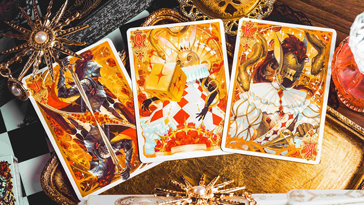 Silence V3 (White) Playing Cards by King Star image 3