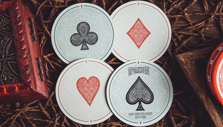 Prometheus (Circular Edition) Playing Cards by Bacon PCC image 1